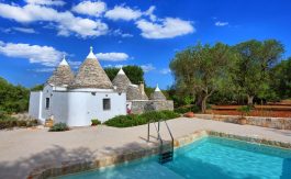 trulli with pool